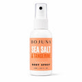A 50 mL bottle of BOJUNA Sea Salt & Tangerine perfumed body spray, featuring a white bottle with a prominent peach-orange label and a clear spray nozzle, set against a plain white background.