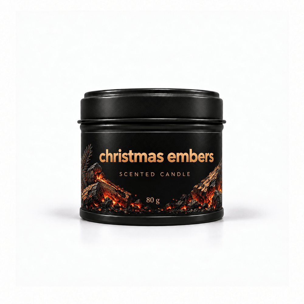 Scented Christmas Candle – Christmas Embers 80 g