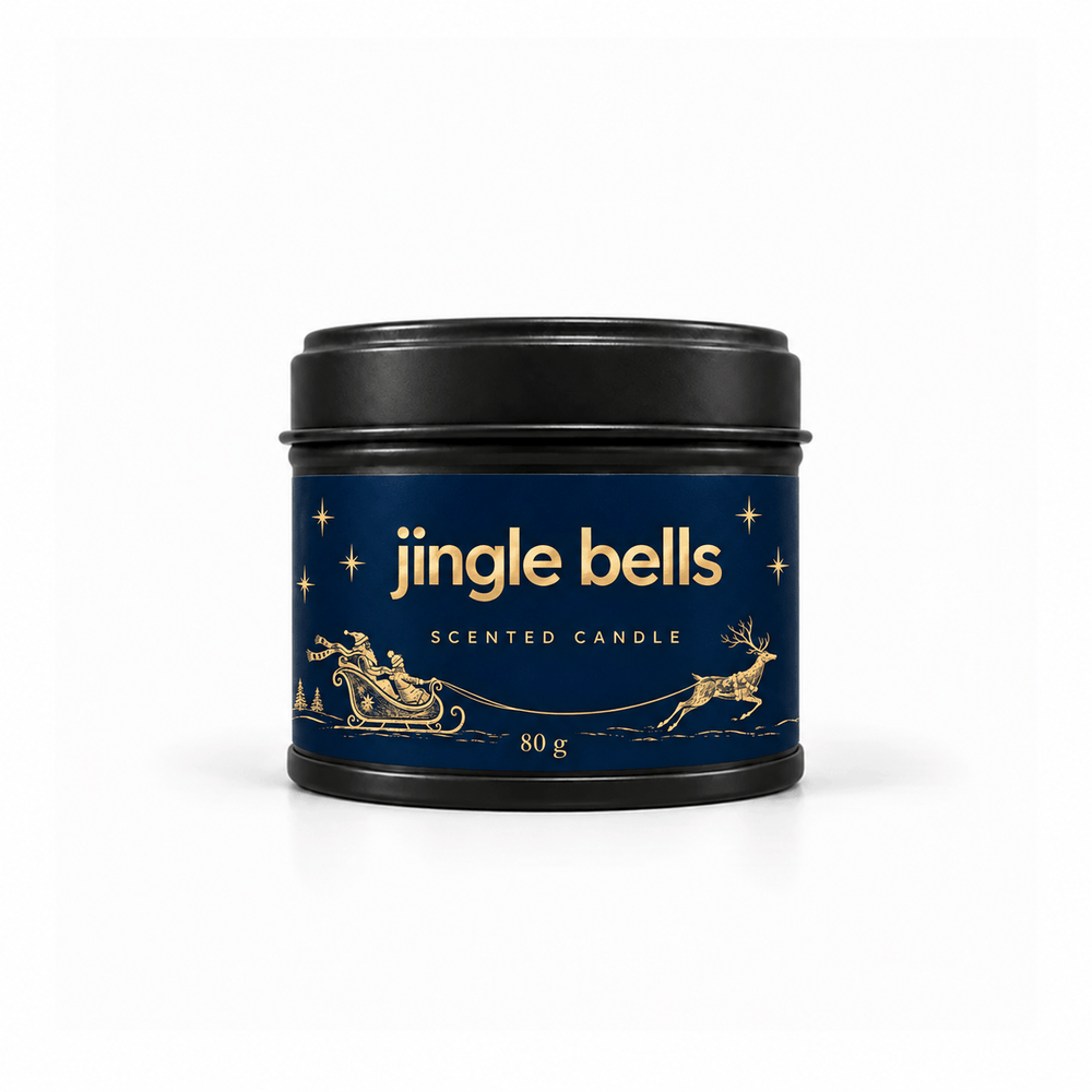Scented Christmas Candle – Jingle Bells 80 g