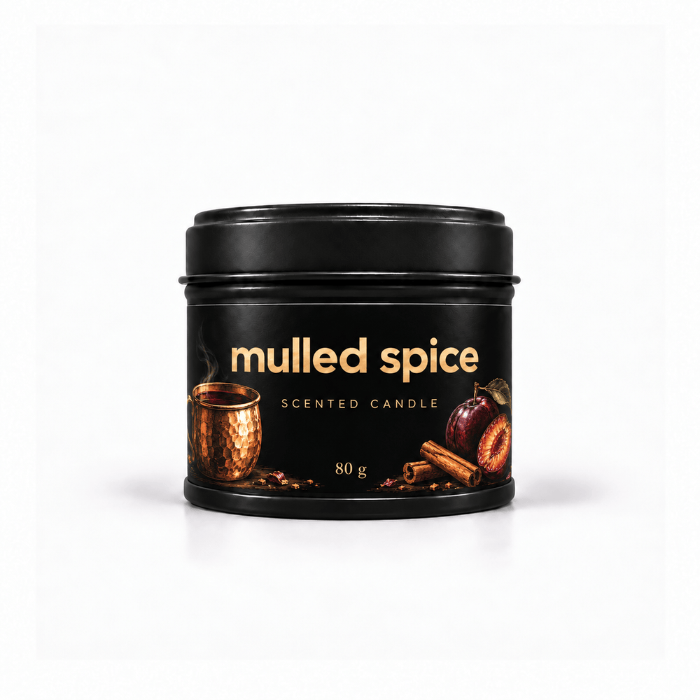 Scented Christmas Candle – Mulled Spice 80 g