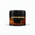 Bojuna Red Hot Cinnamon scented candle 80 g – front view in black tin