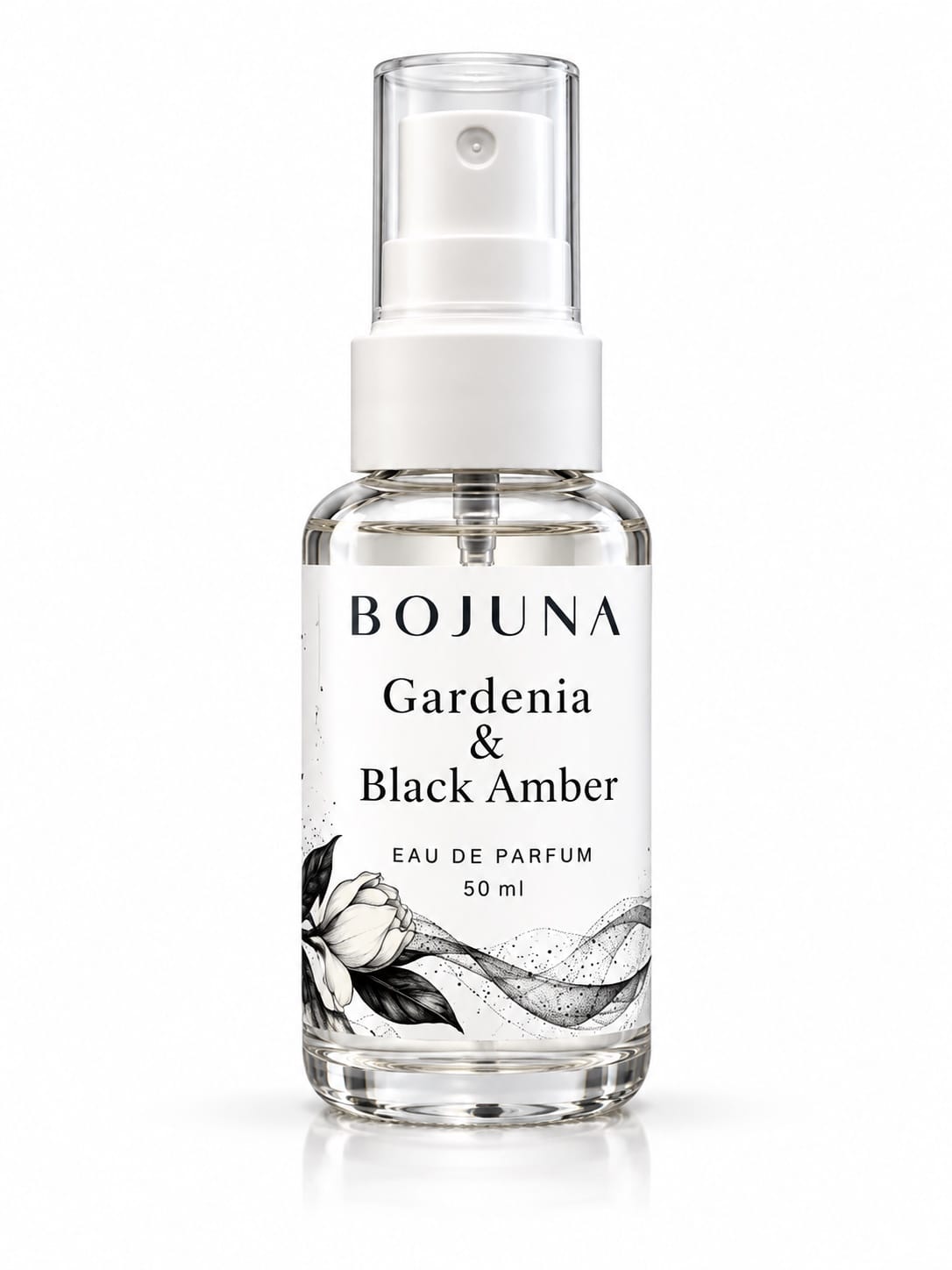 Bojuna Gardenia & Black Amber Eau de Parfum 50 ml bottle front