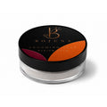A jar of Bojuna Grooming Clay in the 'Medium Hold' shade, featuring a black lid with gold lettering and a color indicator showing orange and burgundy, set against a plain white background.