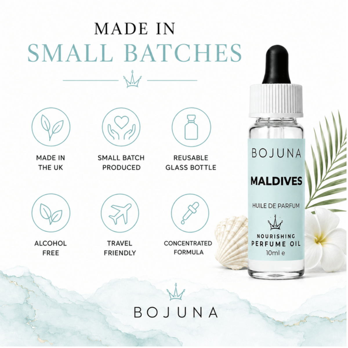 Bojuna Maldives nourishing perfume oil 10 ml — product image 5