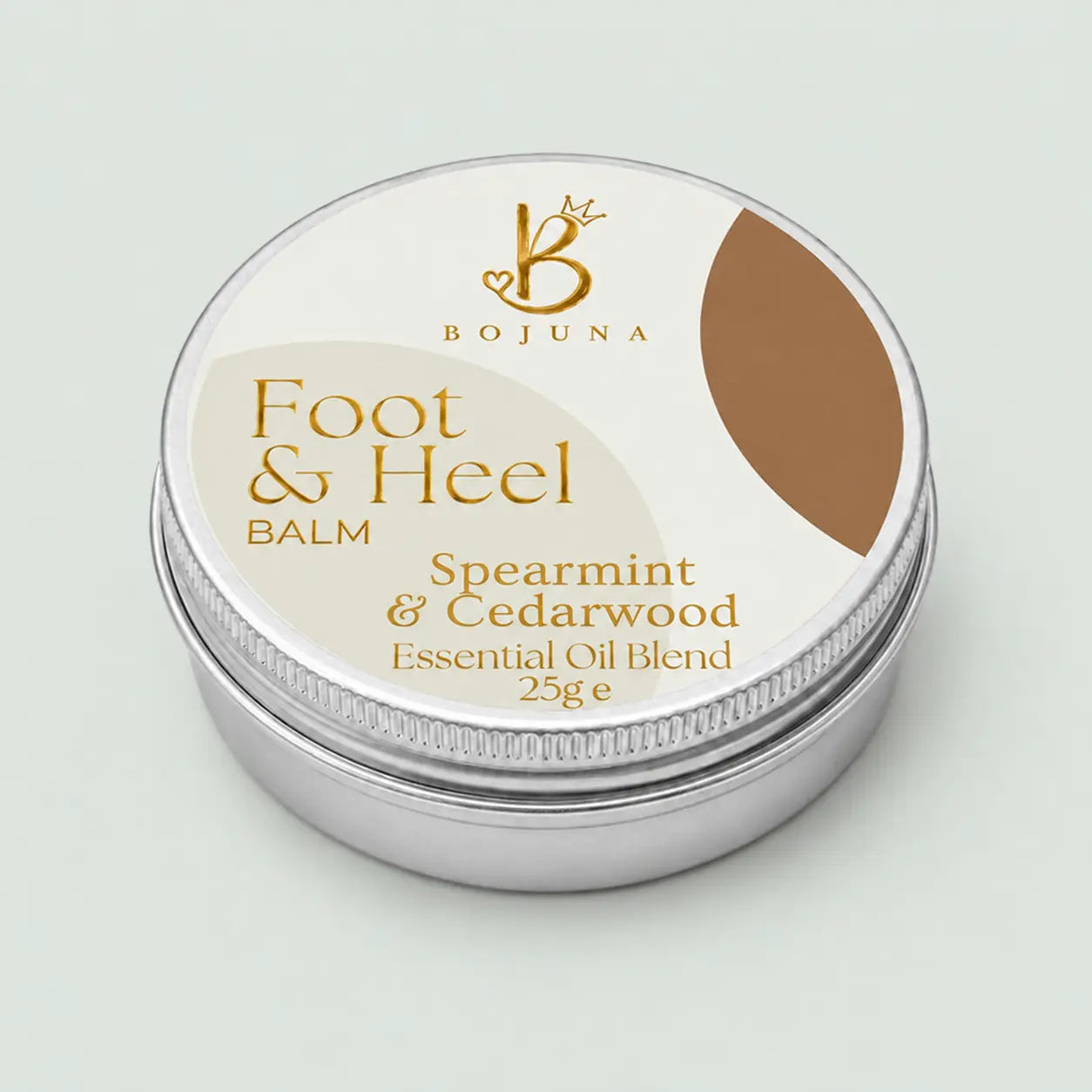 Foot & Heel Balm Spearmint & Cedarwood 25g with Argan Oil